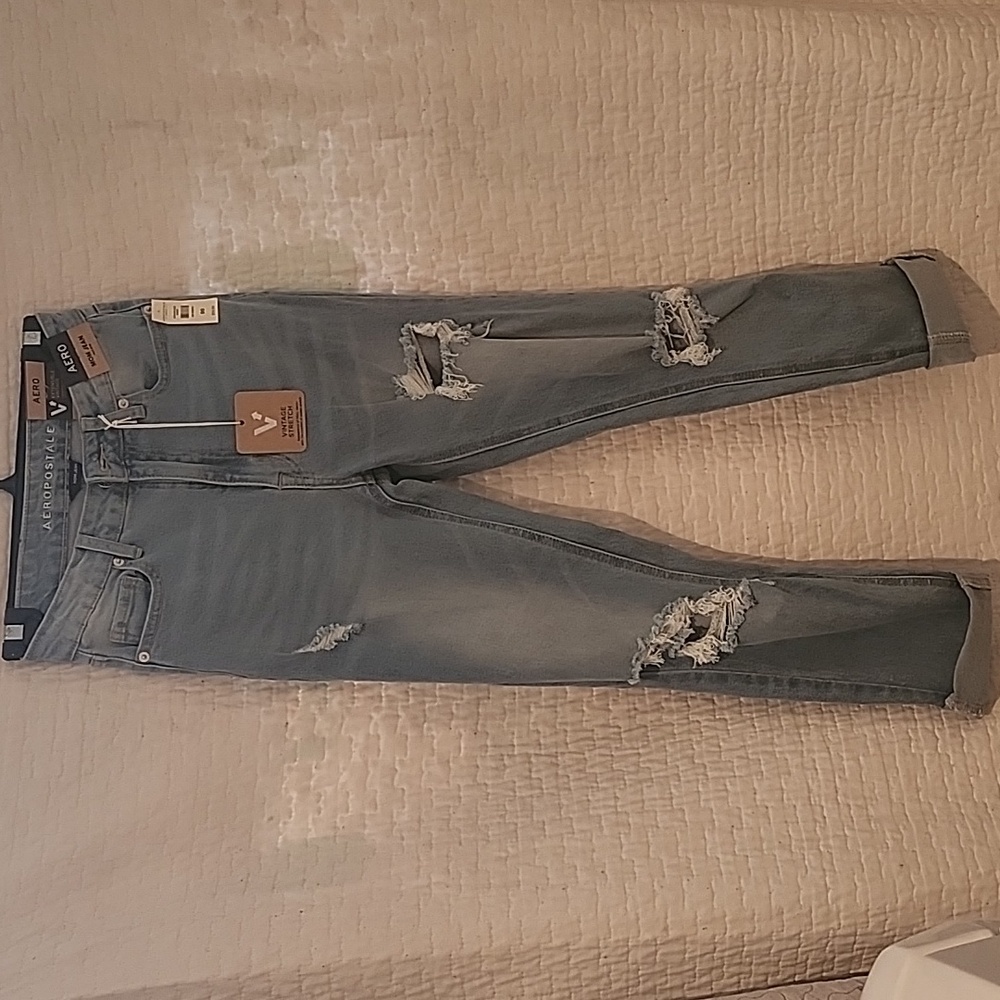 Ripped and Distressed Mom Jeans